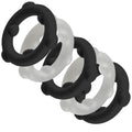 "Gearheads 5 Pack Spinner Rings - Black Vapor OX-3203-VPBK"