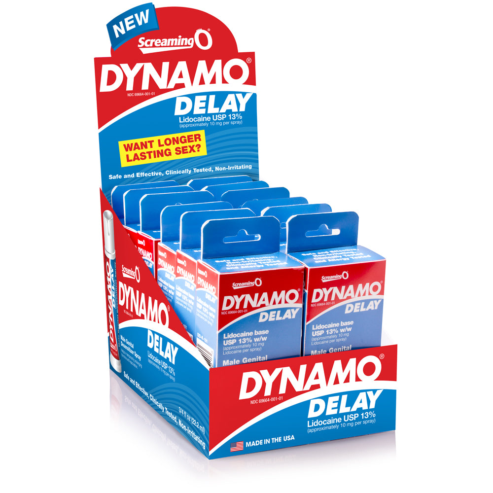 "Dynamo Delay Spray - 12 Count Display DD-R12-110D"