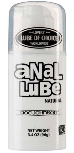 "Anal Lube - Natural Lubricant - 3.4 Oz. Bulk DJ1315-05-BU"