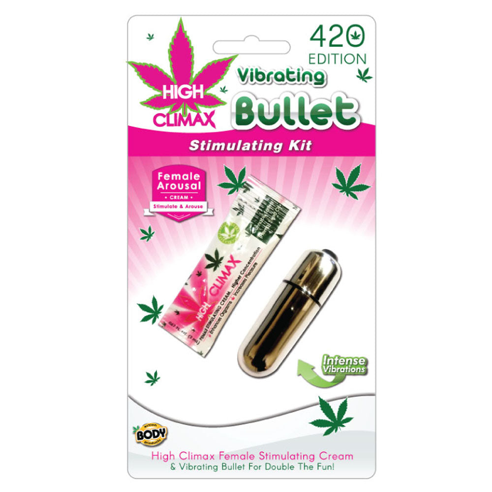 "High Climax Vibrating Bullet Stimulating Kit BA-HCVB"