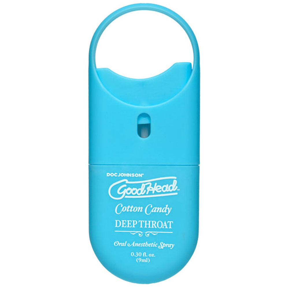 "Goodhead - Deep Throat Spray to-Go - Cotton Candy - 0.30 Fl. Oz. DJ1360-59-CD"