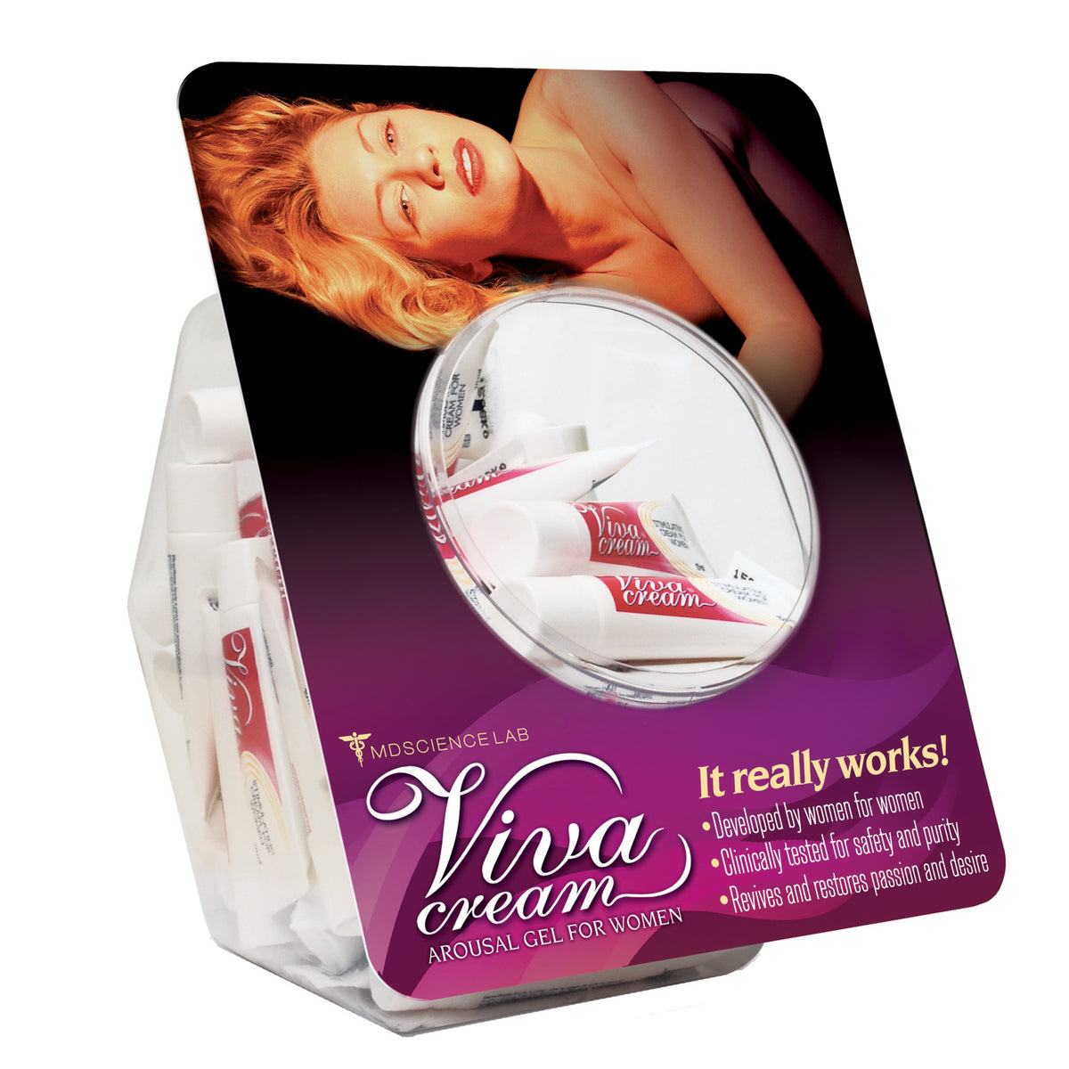 "Viva Cream - 50 Count Bowl - 10ml Tubes MD-VC50FB"