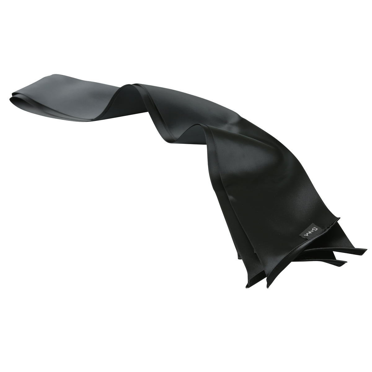 "Sex and Mischief Silky Sash Restraints - Black SS326-30"
