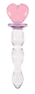 "Crystal Heart of Glass - Pink NSN0705-14"