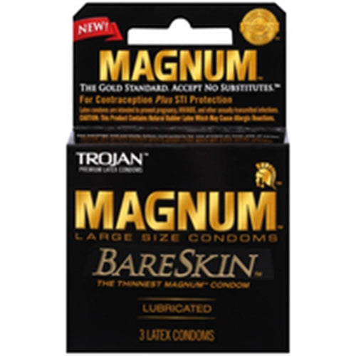 "Trojan Magnum Bareskin - 3 Pack PM22888"