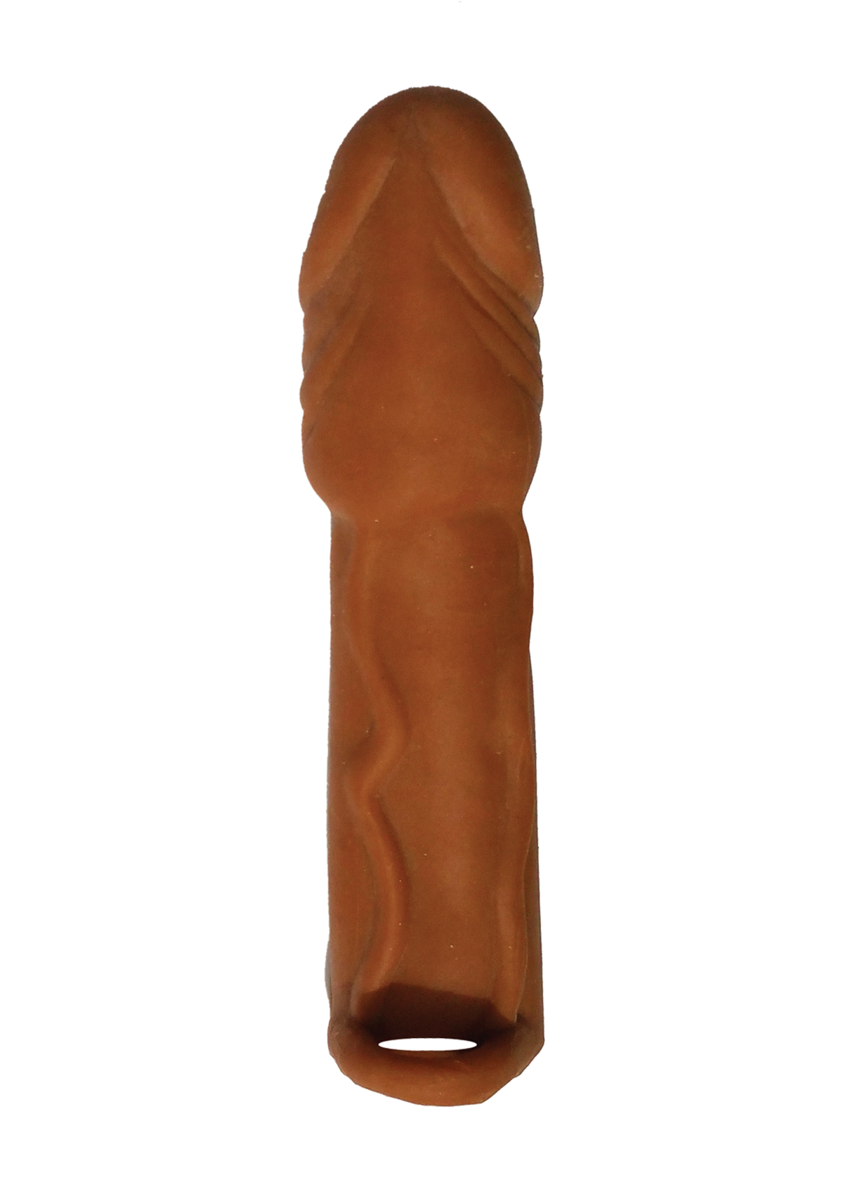 "Skinsations Latin Lover Series Husky Lover 7 Inch Vibrating - Brown HTP3059"