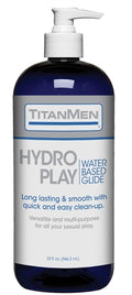 "Titanmen Hydro Play Water Based Glide - Bulk - 32 Fl. Oz. DJ3900-09-BU"