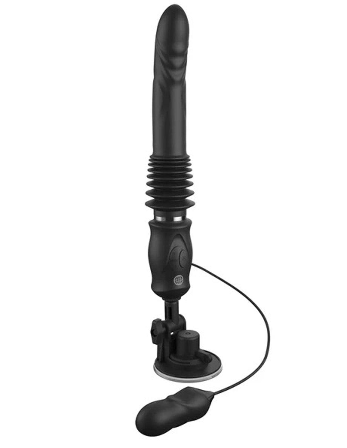 "Fetish Fantasy Series Ultimate Silicone Thruster - Black PD4563-23"