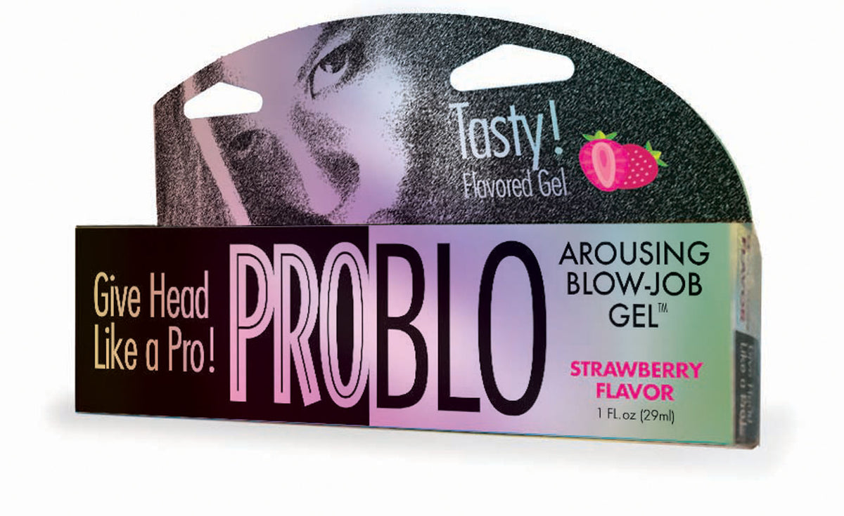 "Problo Arousing Blow-Job Gel - Strawberry - 1.5 Fl. Oz. LG-BT503"