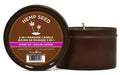 "Hemp Seed 3-in-1 Massage Candle - Skinny Dip - 6 Oz. EB-HSC021"