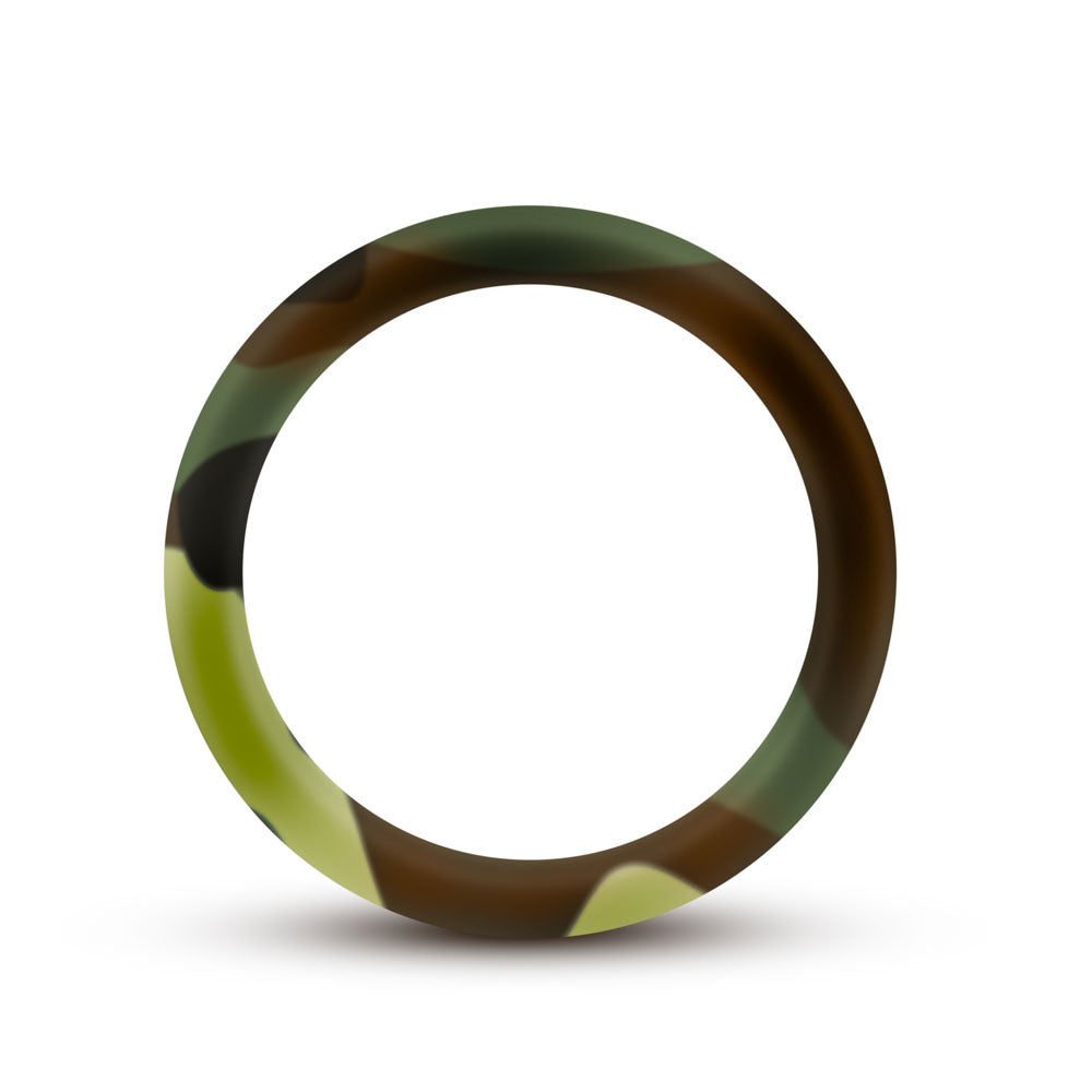 "Performance - Silicone Camo Cock Ring - Green Camoflauge BL-91169"