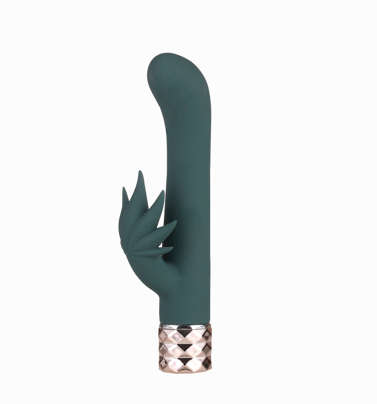 "Kusha 420 Series Crystal Gems G-Spot Vibrator - Green MTMA1608"