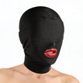 Disguise Open Mouth Hood with Padded Blindfold