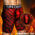 Creature Wear Horny Devil Demon Boxer Shorts - X-Large