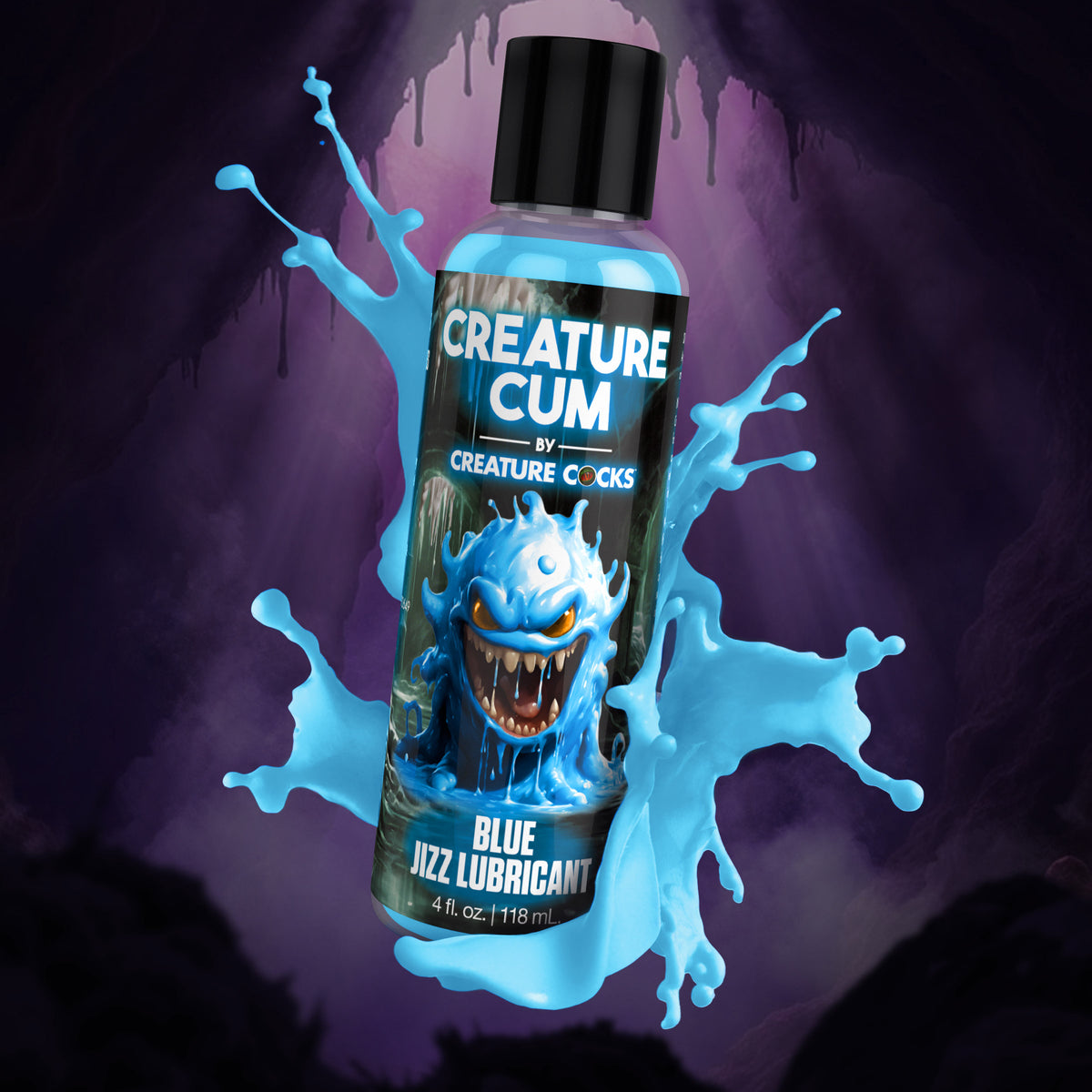 Creature Cum Blue Jizz Lubricant - 4oz