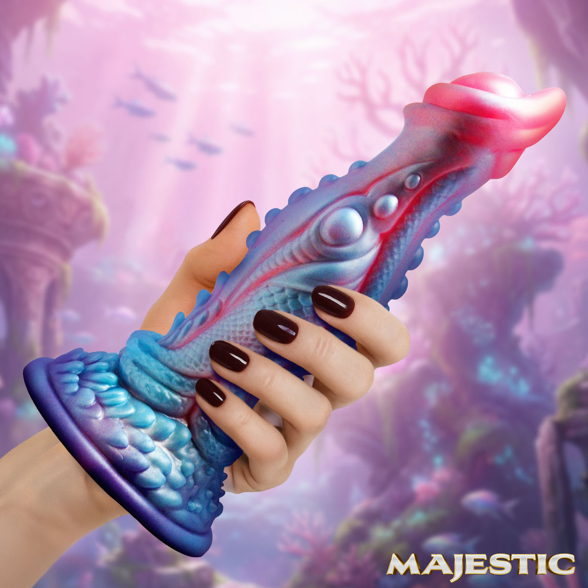Delphine Mermaid Silicone Dildo
