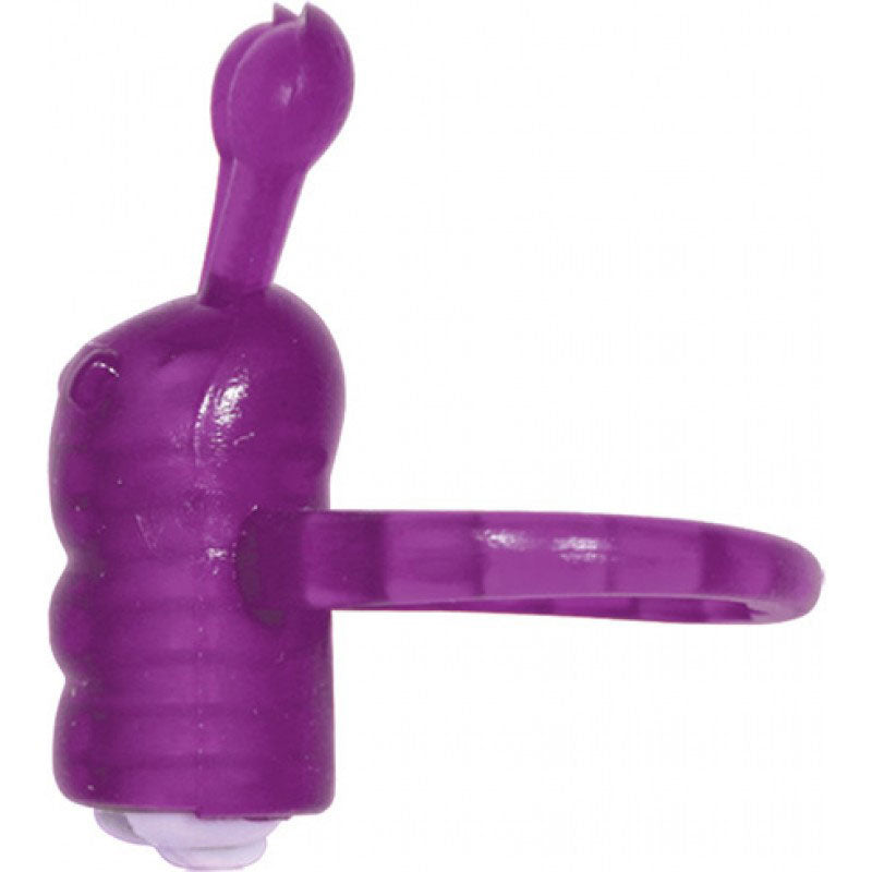 "Horny Honey Vibro Ring Coochy Caterpillar - Magenta HTP2270"