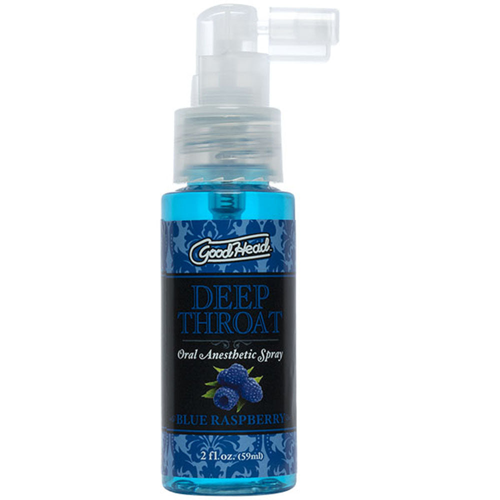 "Goodhead - Deep Throat Spray - Blue Raspberry DJ1360-39-BX"