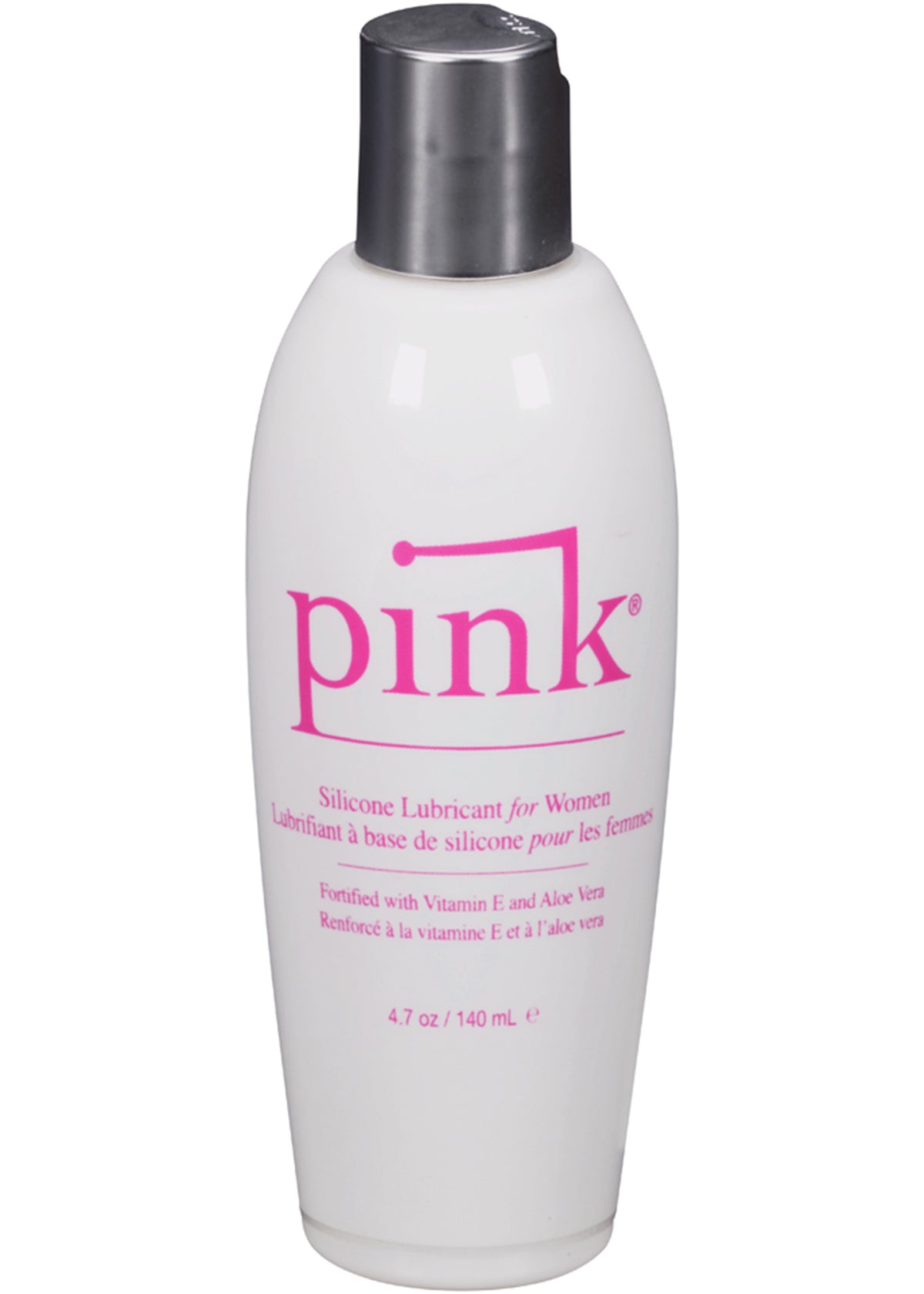 "Pink Silicone Lubricant for Women - 4.7 Oz / 140 ml PNK-4.7"