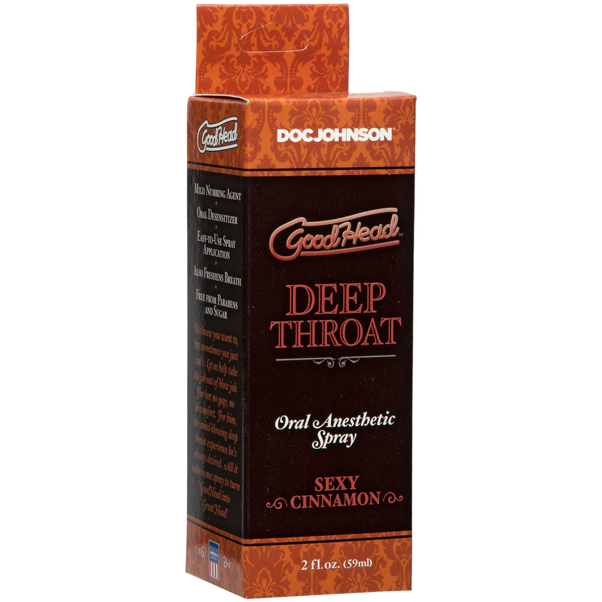 "Good Head Deep Throat Spray - Sexy Cinnamon DJ1360-16"