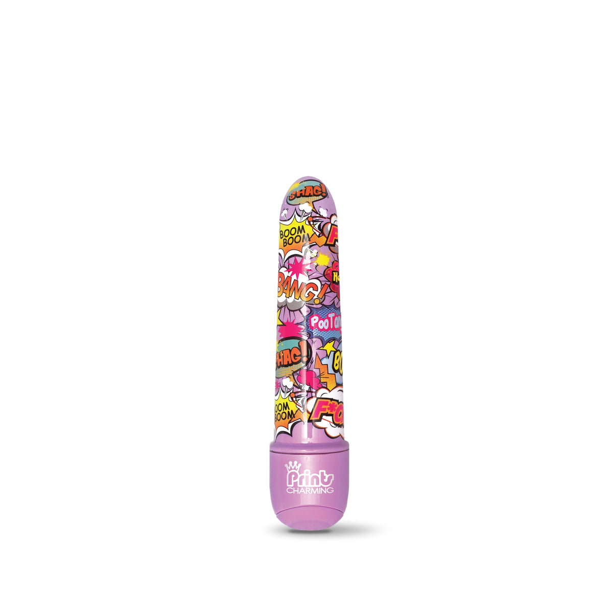 "Prints Charming Pop Tease 5 Inch Mini Vibe - Fuck  Purple GN-1000201"