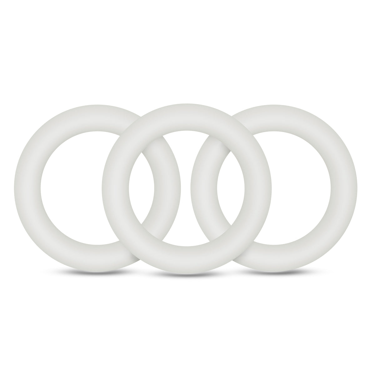 "Performance - Vs2 Pure Premium Silicone Cockrings - Small - White BL-70819"