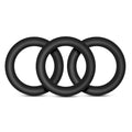 "Performance - Vs2 Pure Premium Silicone Cockrings - Small - Black BL-70815"