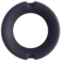 "Merci - the Paradox - Silicone Covered Metal Cock Ring - 50mm - Black DJ2402-40-BX"