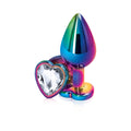 "Rear Assets - Multicolor Heart - Medium - Clear NSN0962-21"