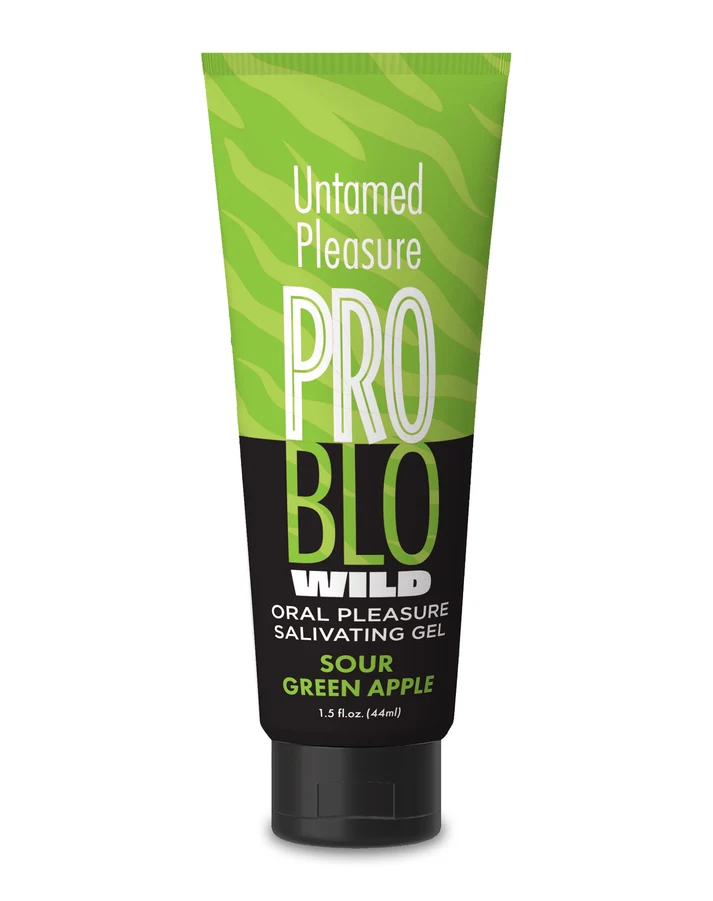 "Problo Wild, Oral Pleasure Salivating Gel, Sour Green Apple 1.5oz LG-BT.542"