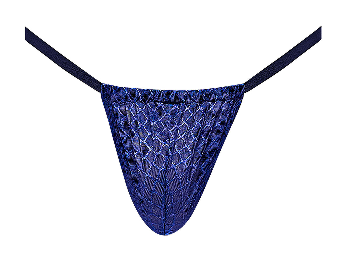 "Diamond Mesh Posing Strap - One Size - Navy MP-450264NV1S"