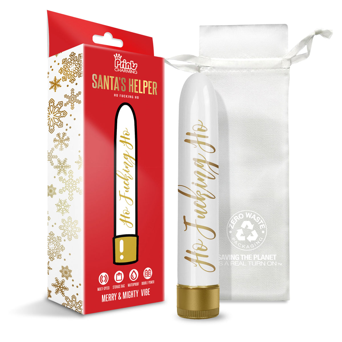 "Prints Charming Santas Helper Merry and Mighty  Vibe - Ho Fucking Ho GN-1000205"