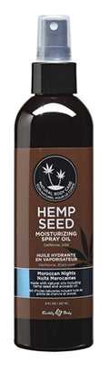 "Hemp Seed Moisturizing Spray Oil - Moroccan Nights - 8 Fl. Oz./ 237ml EB-GO075"