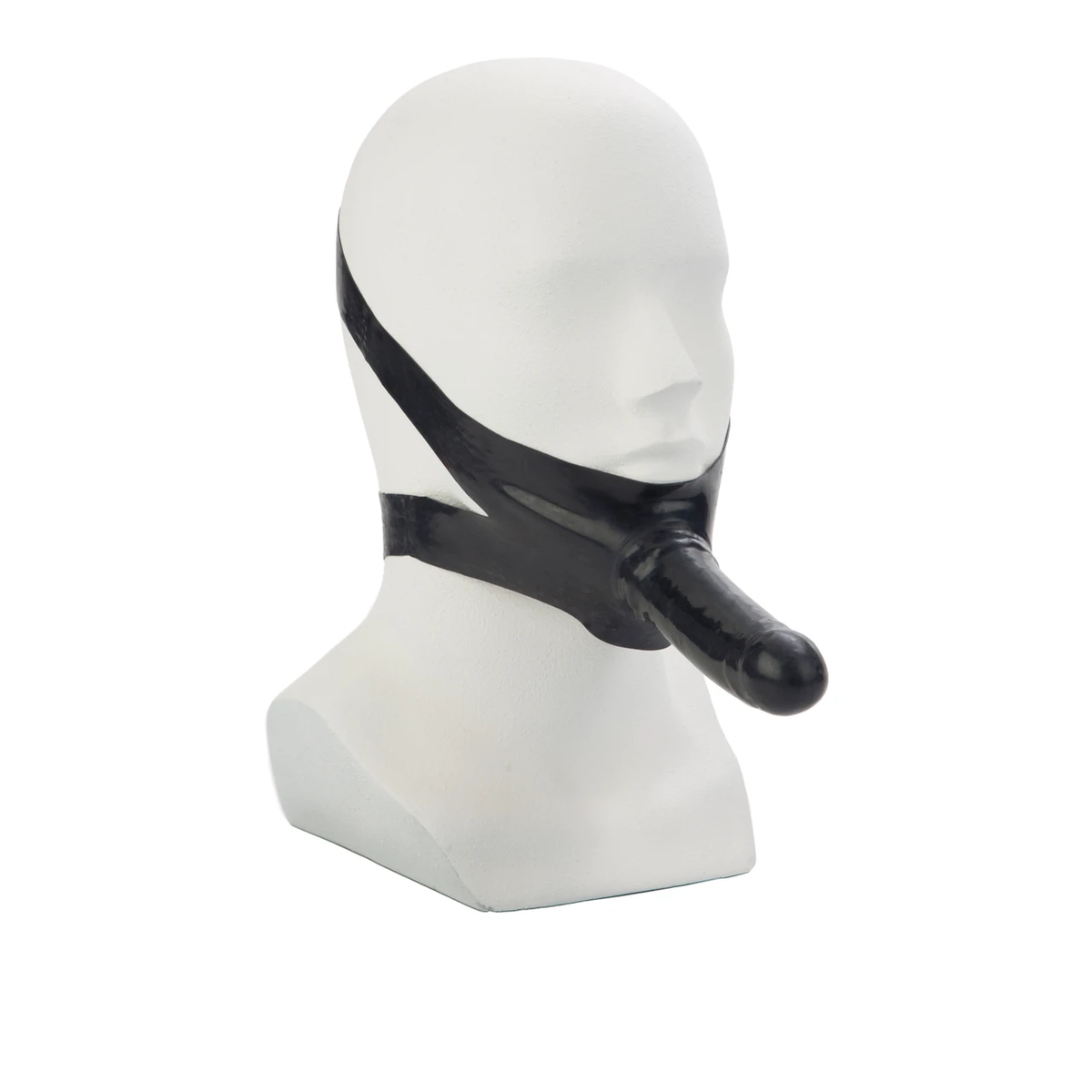 "The Original Accomodator Latex Dong - Black SE1514033"