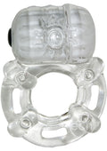 "The Macho Crystal Collection Pulsating Erection Keeper - Clear NW2238"