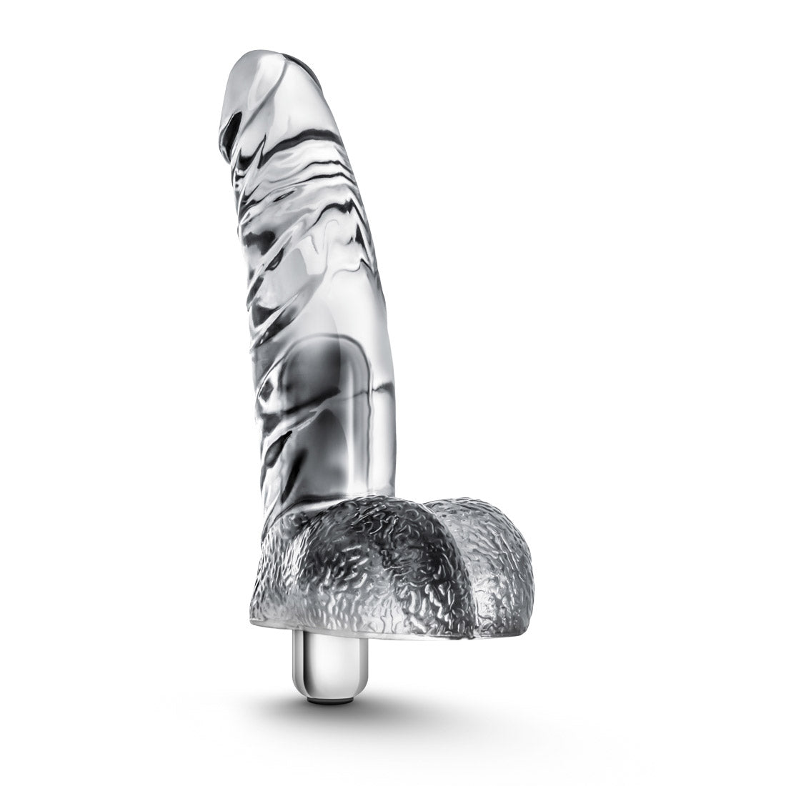 "Naturally Yours - Vibrating Ding Dong - Clear BL-53712"