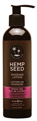 "Hemp Seed Massage Lotion - Skinny Dip - 8 Fl. Oz. EB-ML021"