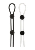 "Cloud 9 Pro Sensual XL Cock Ring 2-Pack - Black/white WTC85224"