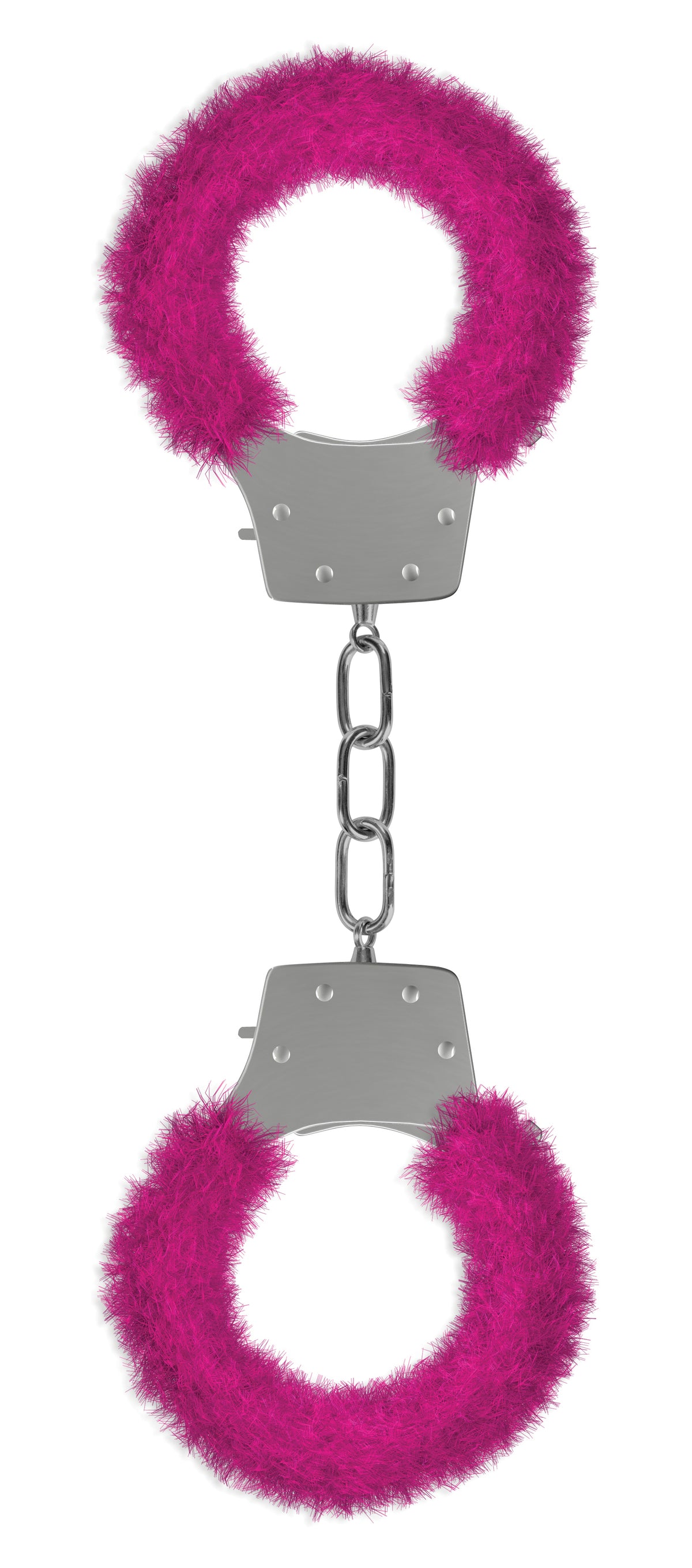 "Pleasure Furry Handcuffs - Pink OU-OU004PNK"