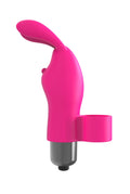 "The 9's Flirt Bunny Finger Vibrator - Pink ICB2668-2"