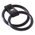 "Nitrile Dual Cock Ring - Black BSPL-06D-2"
