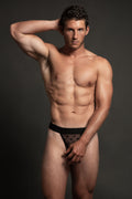 "Luca Star Jock - Black - S/m ALR-L007-SM"