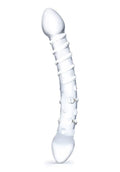 "Double Trouble Glass Dildo GLAS-16"