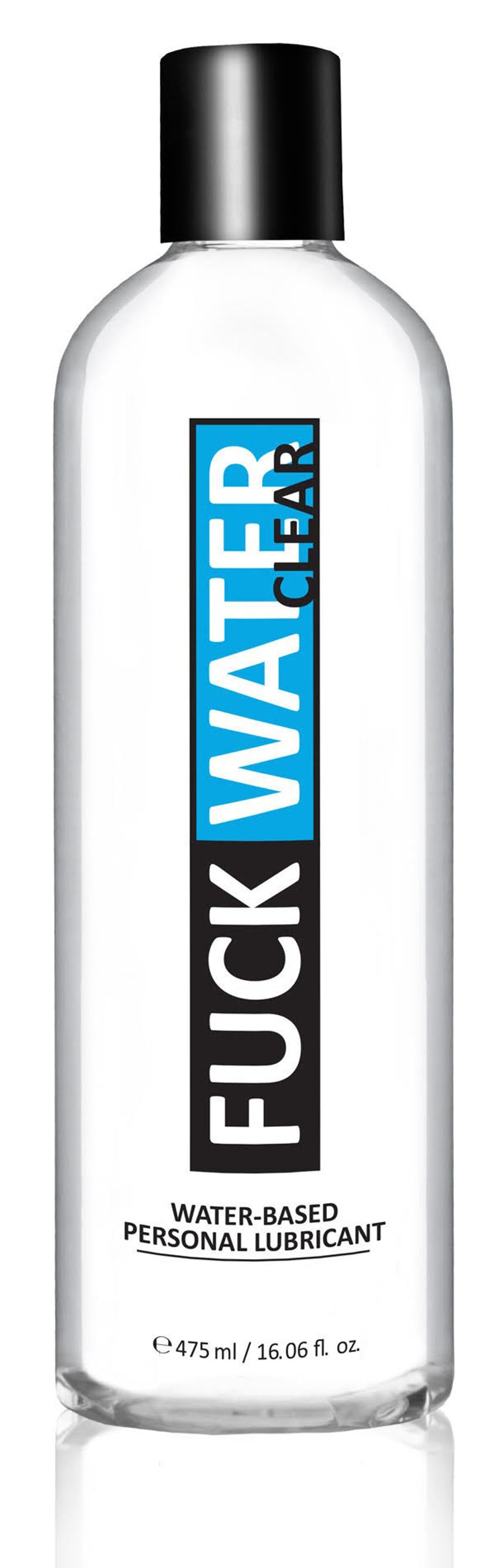 "Fuck Water Clear 16oz Water Bases Lubricant FW-C16"