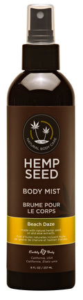 "Hemp Seed Body Mist - Beach Daze - 8 Fl. Oz. / 237ml EB-SP045"