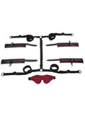"Saffron Under the Bed Restraint System - Black/red SS48044"