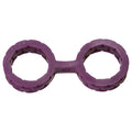 "Japanese Bondage - Silicone Cuffs - Small -  Purple DJ2102-02-BX"