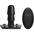 "Vac-U-Lock - Vibrating Plug With Snaps & Wireless Remote - Black DJ1010-50-BX"