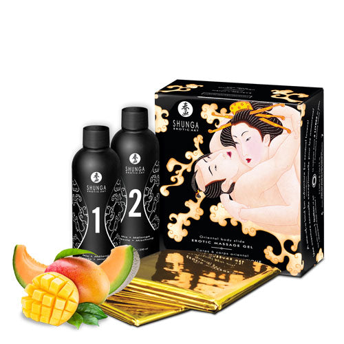 "Oriental Body - to - Body - Massage Gel - Melon Mango SHU7702"